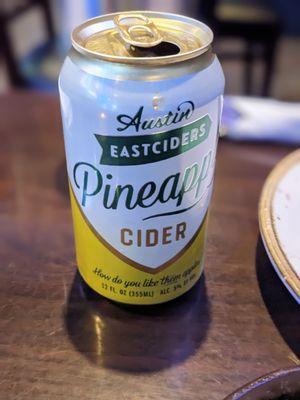 Pineapple cider