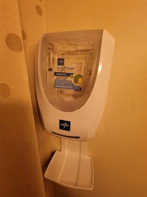 Automated Hand Sanitizer - these are everywhere