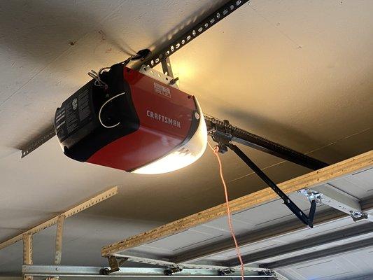 Garage door opener installe replacement