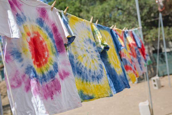 Tie-Dye is a fun Arts & Crafts activity!