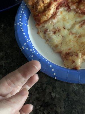 Found a fingernail in pizza