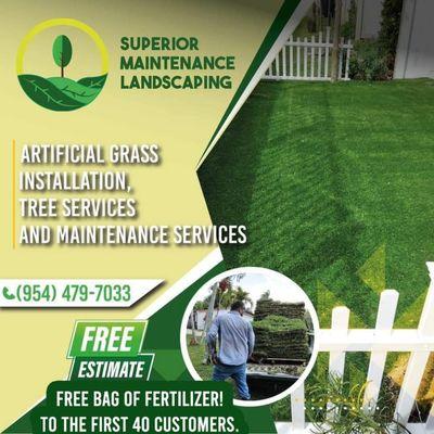 Artificial grass services