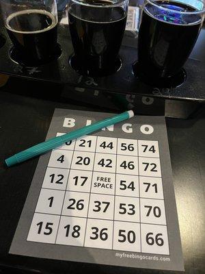 Adult bingo Friday nights