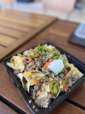 Carne Asada Nachos Supreme