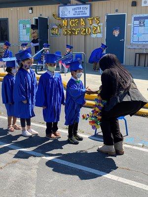 Graduation Day 2021 at Foster City Preschool