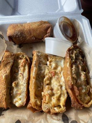 Seafood egg rolls