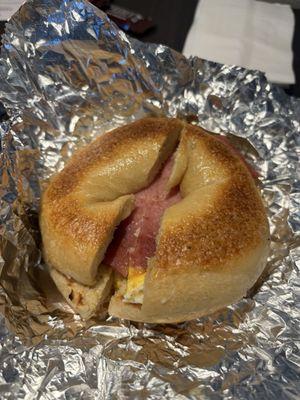 Pork roll on plain