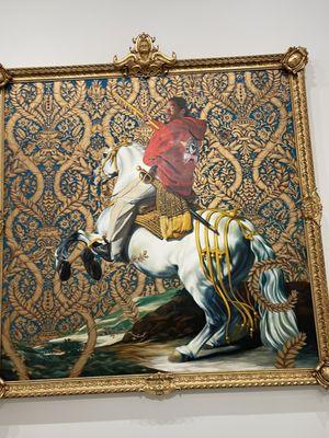 Kehinde Wiley, Equestrian Portrait of the Count Duke Olivares, 2005