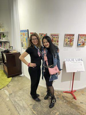 Dark & Dirty opening reception for Julie Lipa