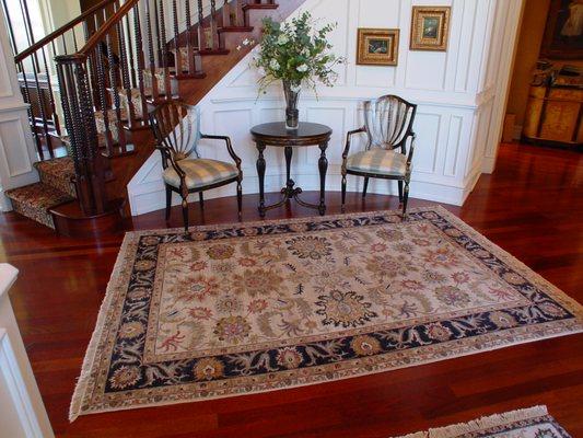 Make a great first impression with a Oriental Rug from Area Rug Dimensions.