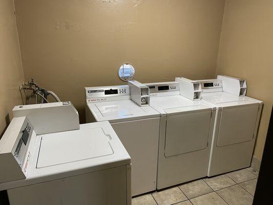 Laundry room.