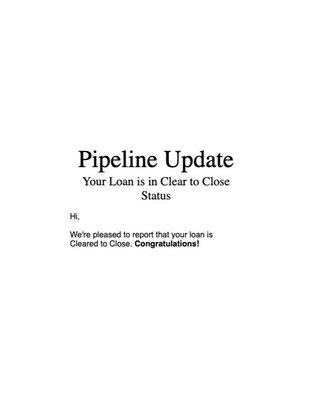 The best news to deliver to our customers. Team up with us to advocate for you during your loan underwriting.