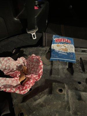 Food left in my car