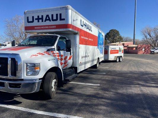 Sometimes you fill up a truck and trailer!