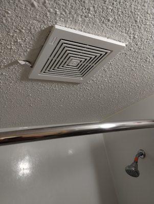 Non working bathroom fan