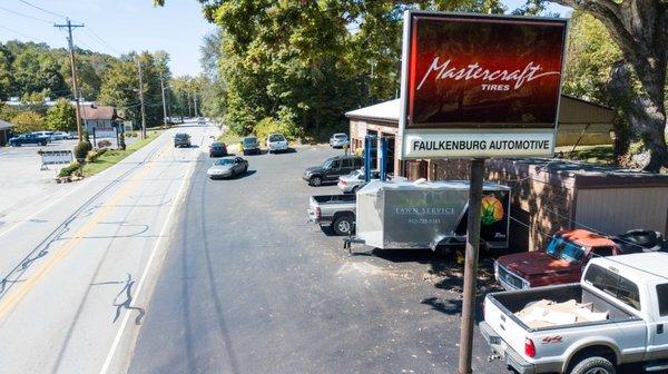 Exterior view of Faulkenburg Automotive.