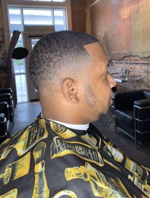 Medium Bald Fade