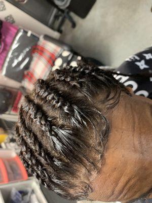 Frontal install and braided. More styling to this frontal.