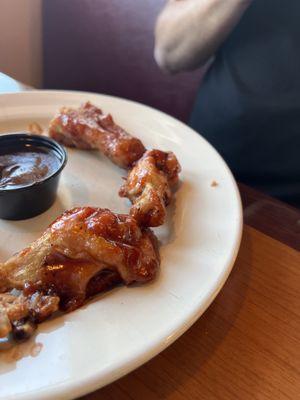 Beer BBQ wings - great flavor!