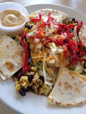 Quesadilla explosion salad