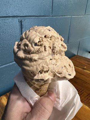 Exhausted Parent - Coffee ice cream with chocolate chips