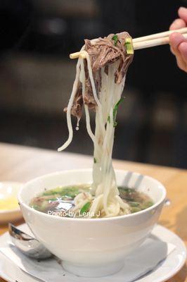 Oxtail Beef Noodle Soup ($10.50 lunch portion)