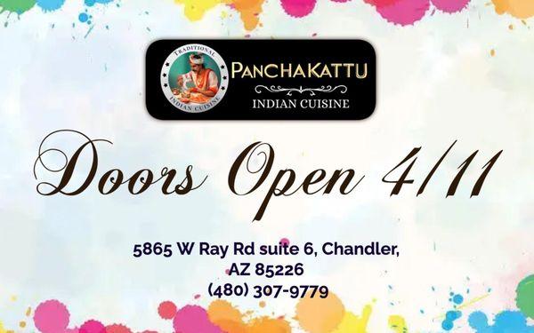 Now serving delicious indian food in the valley