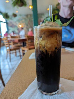 Thai iced coffee