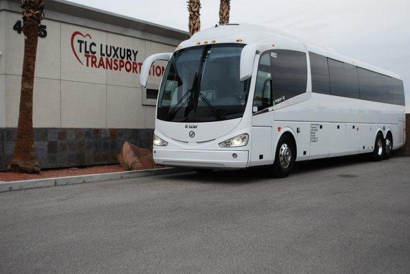 Luxury Tour Bus Exterior