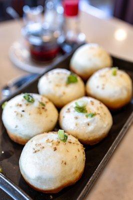 Juicy Pan-Fried Pork Buns ($16)