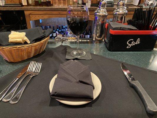 Sam's Steakhouse: setup