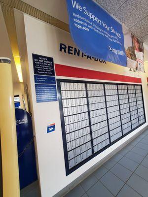 Lobby Mailboxes, Information With Monthly Rates. 7/30/2024