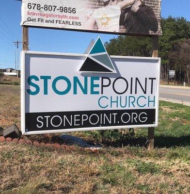 New sign at our new facility off Buford Dam Rd at 215 Advantage Dr Suite 200 in Cumming GA