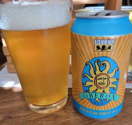 The Oberon American Wheat Ale.