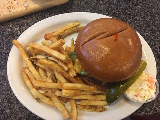 Jalapeño burger