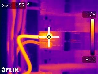 The Power of infrared Over-heated connection