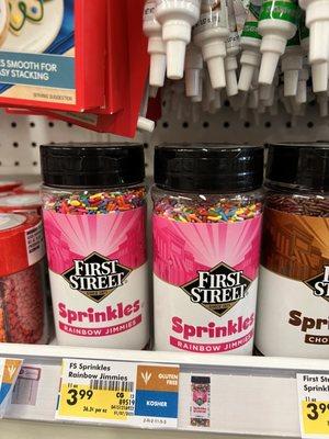 Soft sprinkles