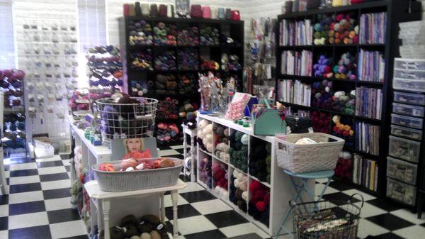 We accept consignments of quality crafting supplies during all regular business hours.