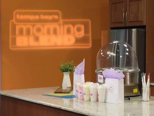 We were featured on Tampa Bay's Morning Blend!