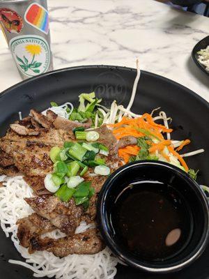 Grilled pork vermicelli Bowl