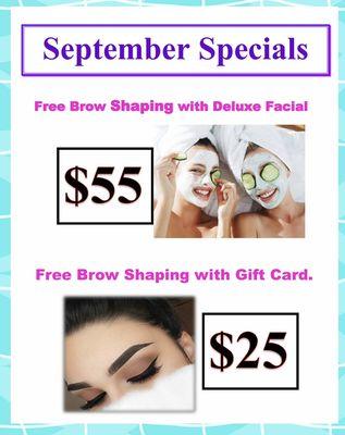 September specials