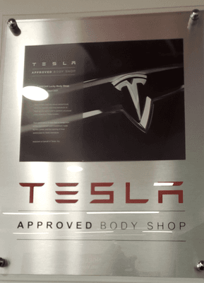 TESLA Certified Collision Center