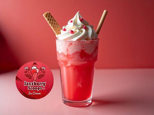 Enjoy a Jazzberry Float!