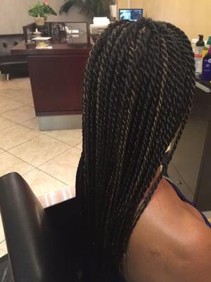 Senegalese twist done by cj's urban hair