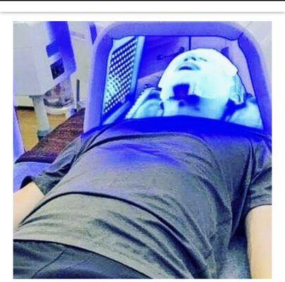 Quantum light for brighter and better Appearance after facials