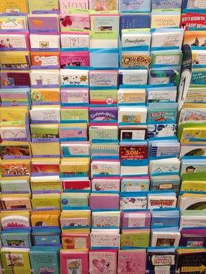 Great deals on cards.