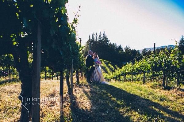 On top of the world at Byington Vineyard