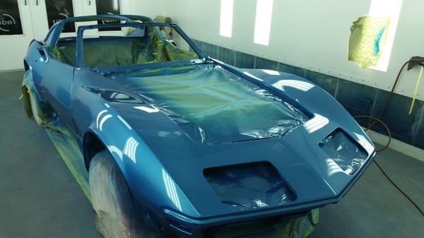 1971 CORVETTE FRAME UP RESTORATION