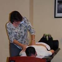 Olympic athlete turned physical therapist Ruth N..... at work in the clinic!  She's incredible!