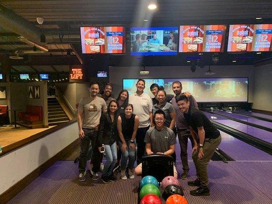 Team Bowling Night in Emeryville!